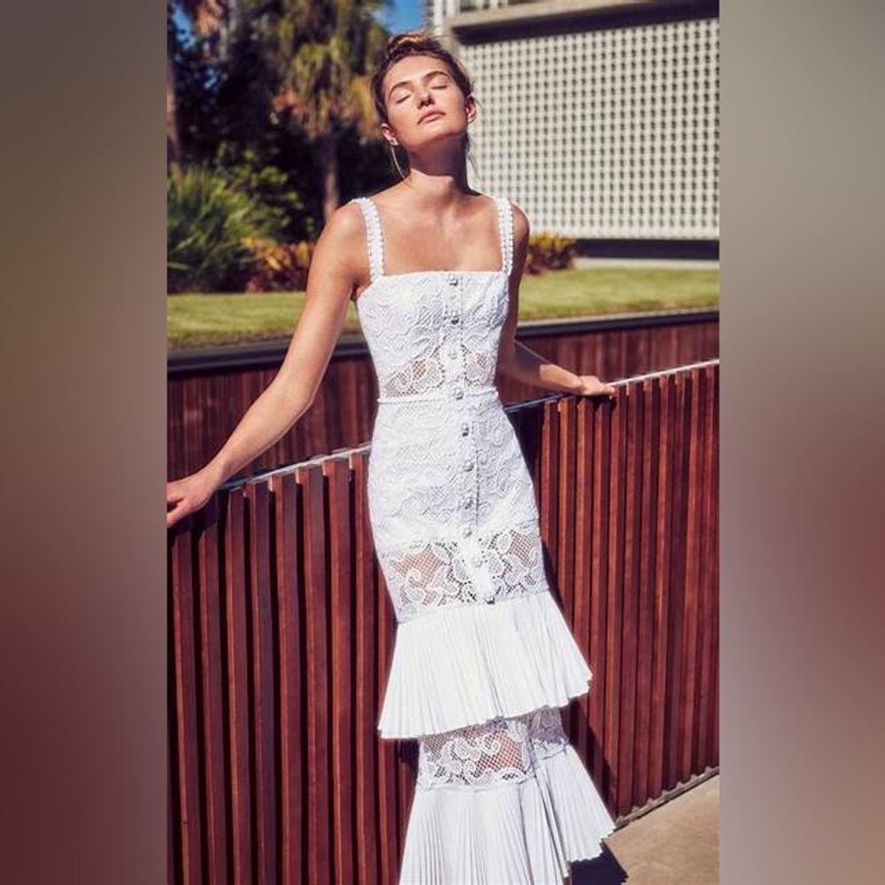 Alexis Lyssa Dress White - XS - NWOT
